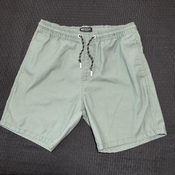 Wxyz Other - WXYZ Shorts Mens Medium Green Drawstring Elastic Waist Lined Beach Summer